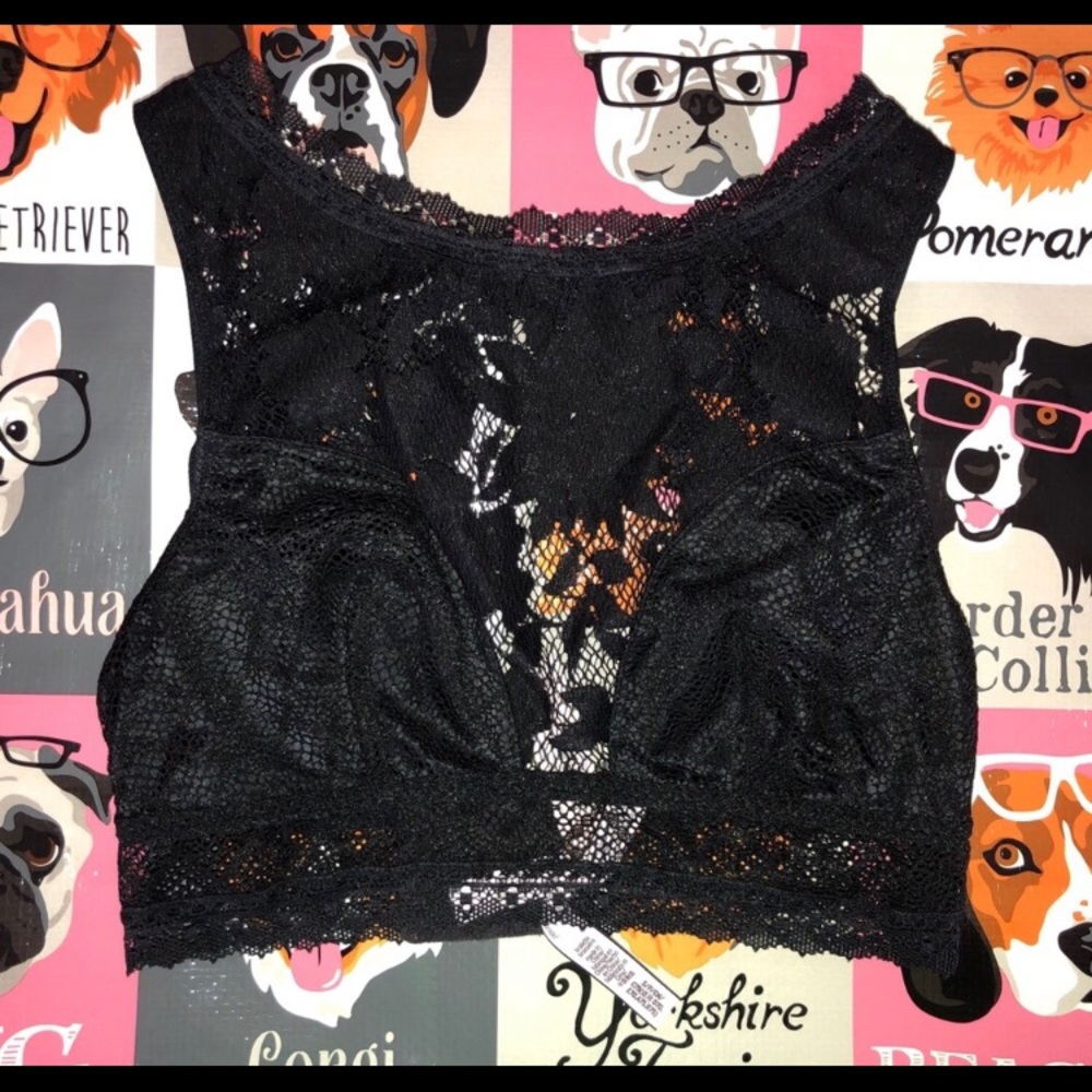 VALENTINES SALE 🎁❤️VS NWOT Black Lace Bralette